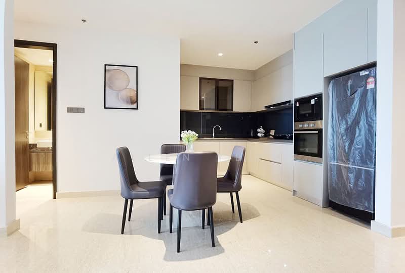 Kediaman Servis untuk Disewa di Marriott Residence @ Gurney - Allen Yeoh - Kitchen - PropertyGuru.com.my