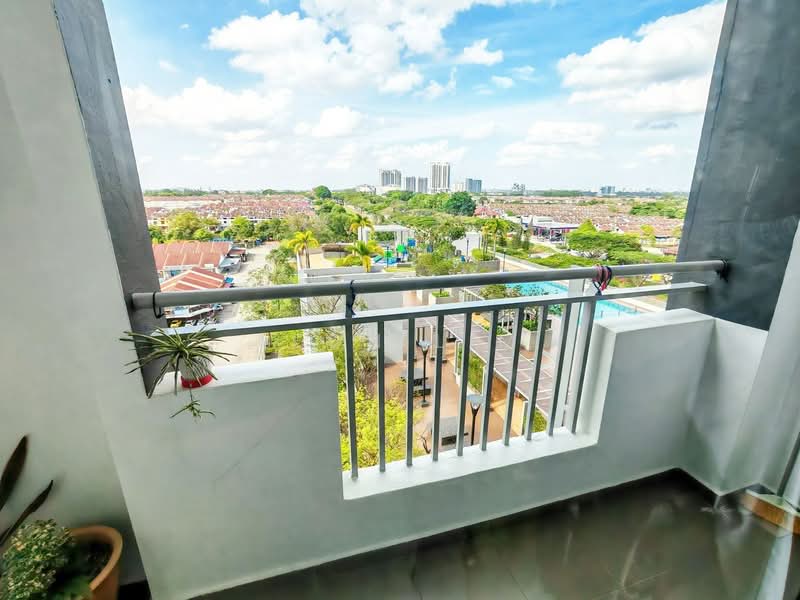 Service Residence for Sale at Sky View - Leon Lim - Balcony - PropertyGuru.com.my