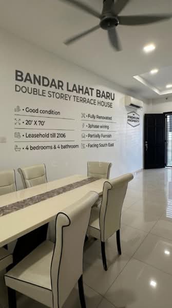 Terraced House for Sale in Bandar Lahat Baru (Lahat) - CY Lee - Dining Room - PropertyGuru.com.my
