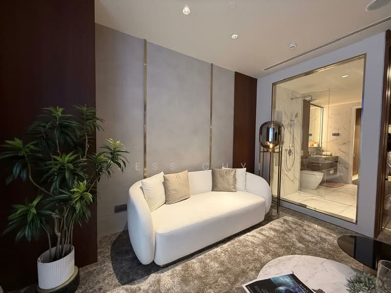 Service Residence for Sale at CloutHaus Residences - Jess Chyi - Living Room - PropertyGuru.com.my