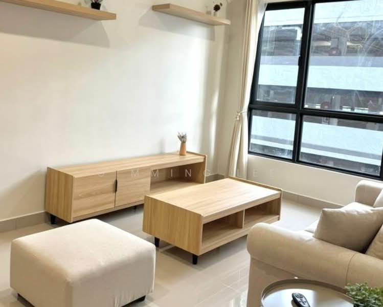 Servis Apartment untuk Disewa di Residensi Ava @ Kiara Bay - Gimming Lee - Living Room - PropertyGuru.com.my