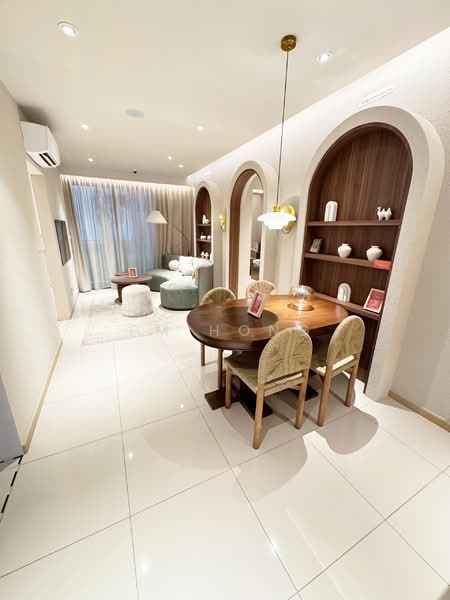 Servis Apartment untuk Dijual di Alia @ Mori Park - FM Hong - Living Room - PropertyGuru.com.my