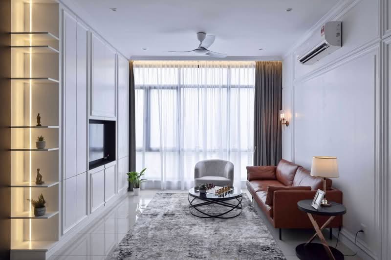 Servis Apartment untuk Dijual di Arra Residences - Sam Chiw - Living Room - PropertyGuru.com.my