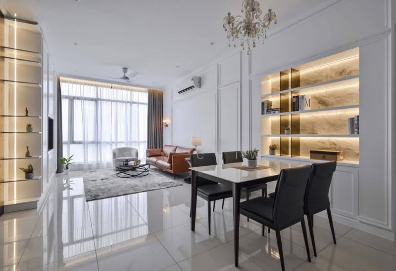 Servis Apartment untuk Dijual di Arra Residences - Sam Chiw - Living Room - PropertyGuru.com.my