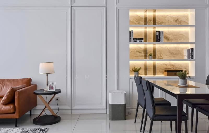 Servis Apartment untuk Dijual di Arra Residences - Sam Chiw - Living Room - PropertyGuru.com.my