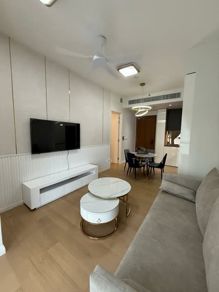 Service Residence for Rent at TRX Residences - Marco Tan - Living Room - PropertyGuru.com.my