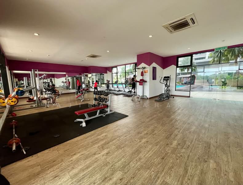Service Residence for Rent at Conezion Residences - Najibah Sahari - Gym - PropertyGuru.com.my