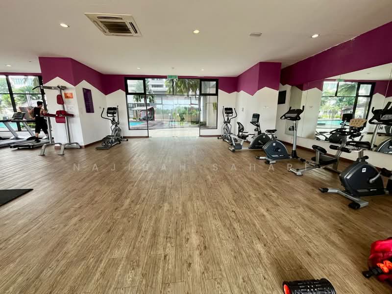 Service Residence for Rent at Conezion Residences - Najibah Sahari - Gym - PropertyGuru.com.my
