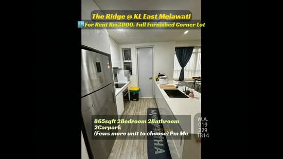 Service Residence for Rent at The Ridge - Wincent Chuah - PropertyGuru.com.my