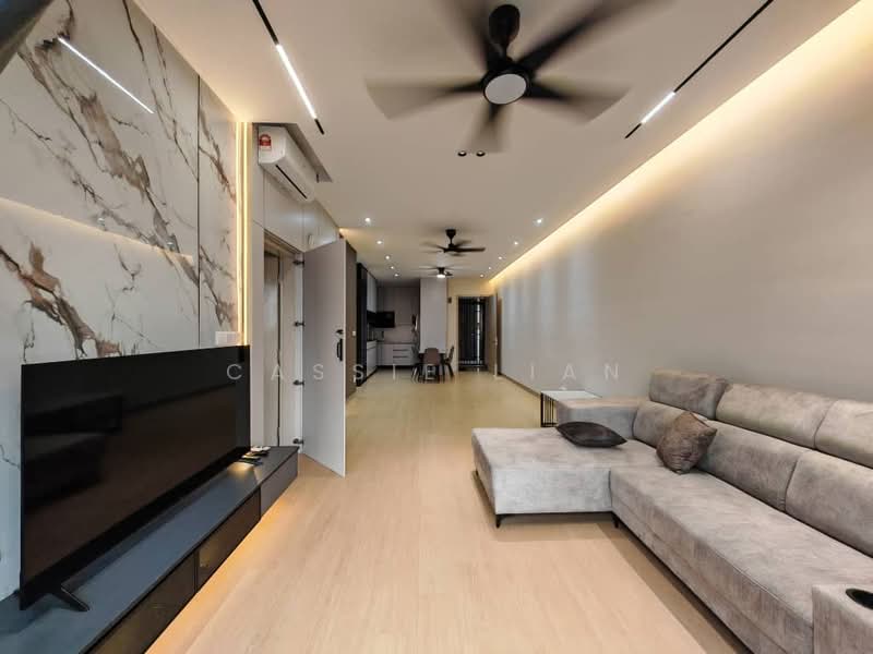 Servis Apartment untuk Disewa di The Harmony - Cassie Lian - Living Room - PropertyGuru.com.my