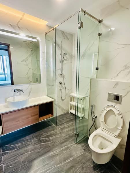 Servis Apartment untuk Disewa di Core Residence @ TRX - Vaness Chin - Bathroom - PropertyGuru.com.my