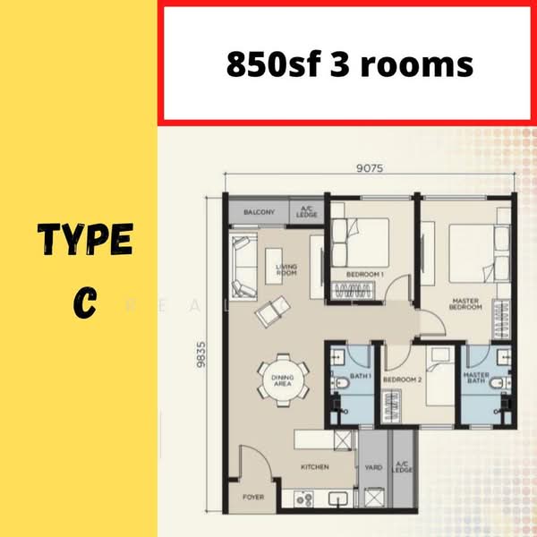 Untuk Disewa Skyline KL