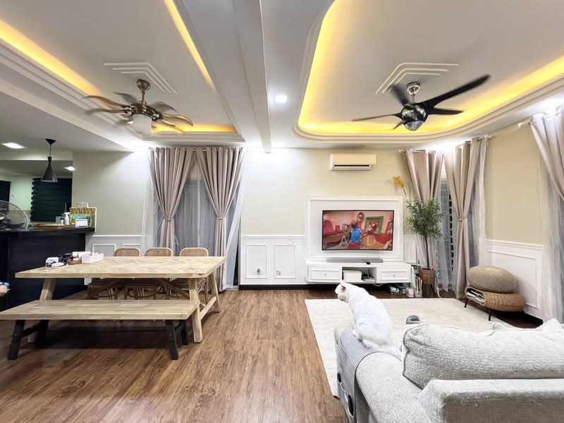 Cluster House for Sale in Puncak Alam (Selangor) - Alif Saad - Living Room - PropertyGuru.com.my