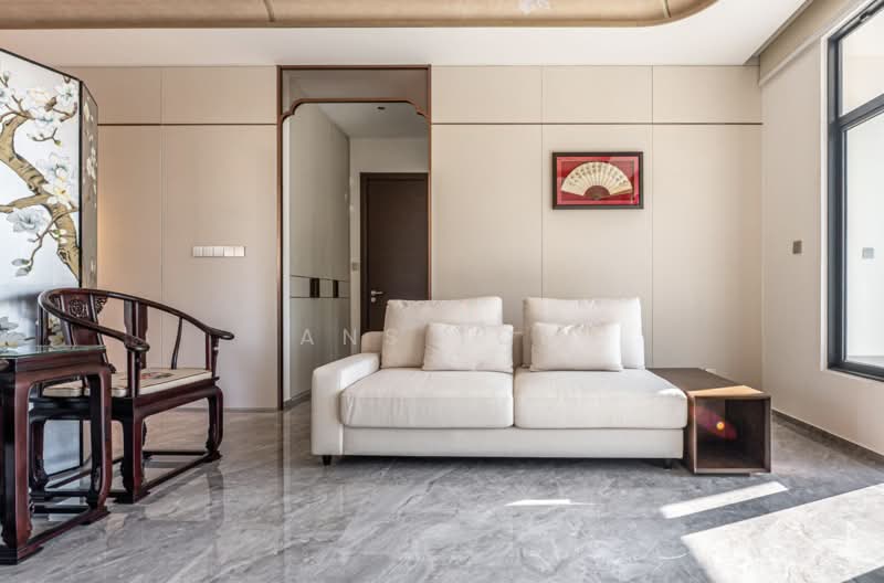 Service Residence for Sale at Skyluxe On The Park Bukit Jalil - ANS TOH - Living Room - PropertyGuru.com.my