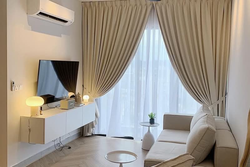 Servis Apartment untuk Disewa di The Birch - Wilson Chin - Living Room - PropertyGuru.com.my