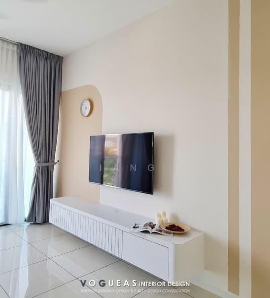 Condominium for Sale at Queens Residences Q1 @ Queens Waterfront - Siang . - Living Room - PropertyGuru.com.my