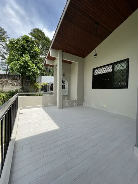 Terrace off the Dining area
