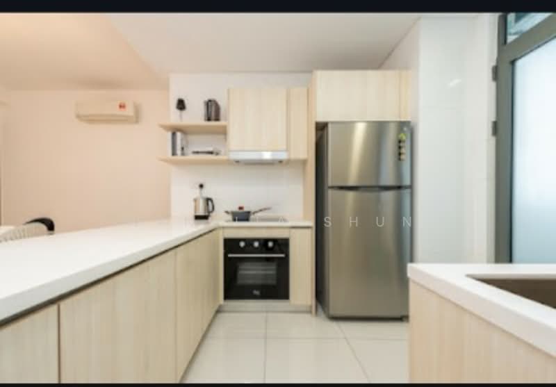 Condominium for Rent at Vivo Residential Suites - Wan Jia Shun - Kitchen - PropertyGuru.com.my
