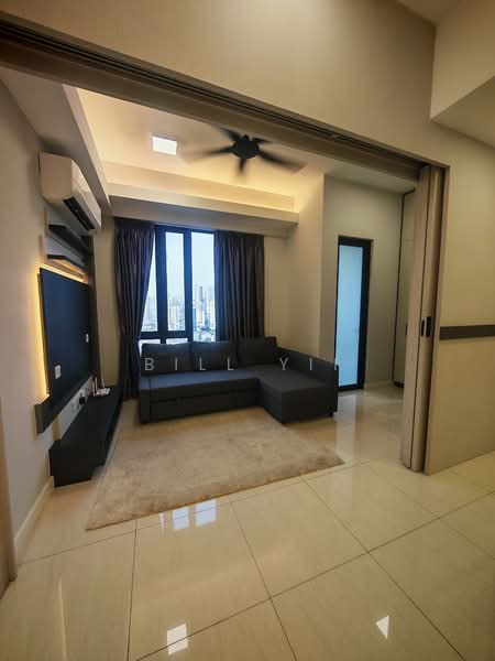 Servis Apartment untuk Disewa di The Sentral Suites - Bill Yii - Living Room - PropertyGuru.com.my