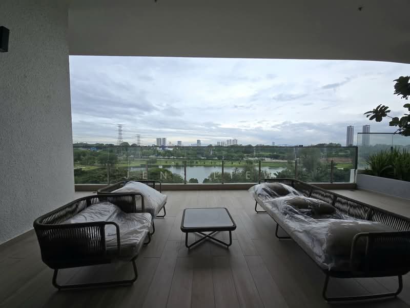 Service Residence for Rent at Dorsett Waterfront Subang - Jens Liew - Balcony - PropertyGuru.com.my