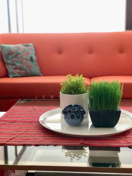 Kondominium untuk Disewa di Riverine Emerald - Jeno Tan - Living Room - PropertyGuru.com.my