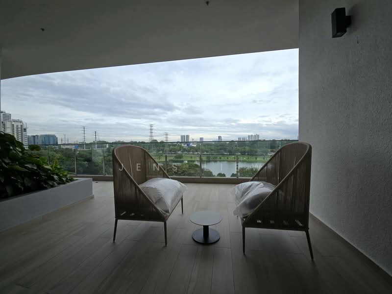 Service Residence for Rent at Dorsett Waterfront Subang - Jens Liew - Balcony - PropertyGuru.com.my