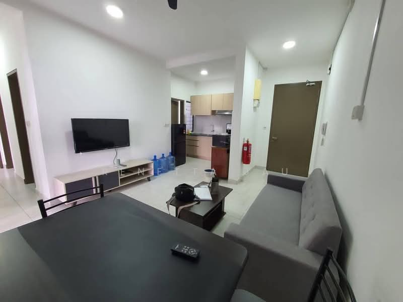 Servis Apartment untuk Disewa di Astetica Residences - Renetta Jau - Living Room - PropertyGuru.com.my
