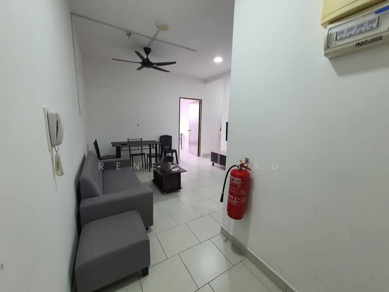 Servis Apartment untuk Disewa di Astetica Residences - Renetta Jau - Living Room - PropertyGuru.com.my