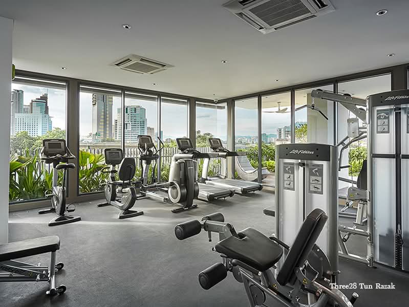 Service Residence for Sale at Three28 Tun Razak - Evie Au - Gym - PropertyGuru.com.my