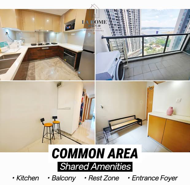 Servis Apartment untuk Disewa di R&F Princess Cove Phase 1 - Clinton See Toh - Kitchen - PropertyGuru.com.my