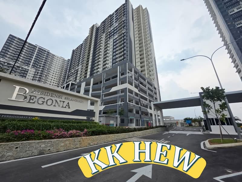 Kondominium untuk Disewa di Residensi Begonia - KK HEW - Exterior - PropertyGuru.com.my