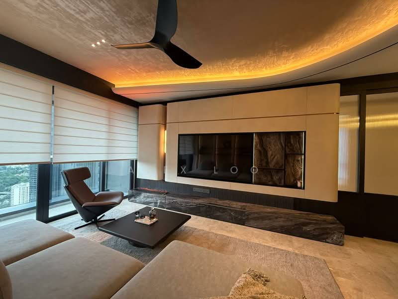 Servis Apartment untuk Disewa di TRX Residences - Alex Loo - Living Room - PropertyGuru.com.my