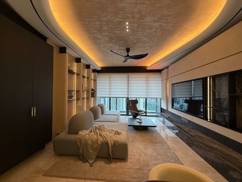 Servis Apartment untuk Disewa di TRX Residences - Alex Loo - Living Room - PropertyGuru.com.my