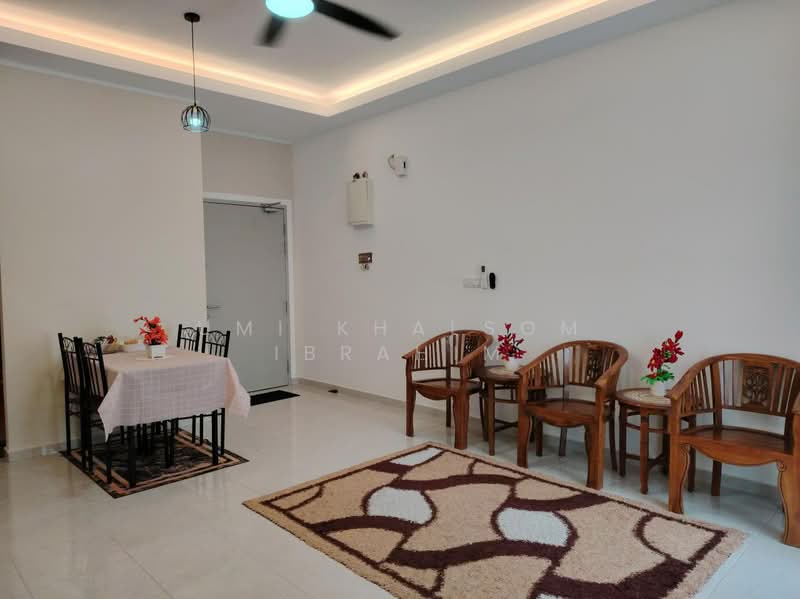 Service Residence for Rent at Ara Residence - Umi Khalsom Ibrahim - Living Room - PropertyGuru.com.my