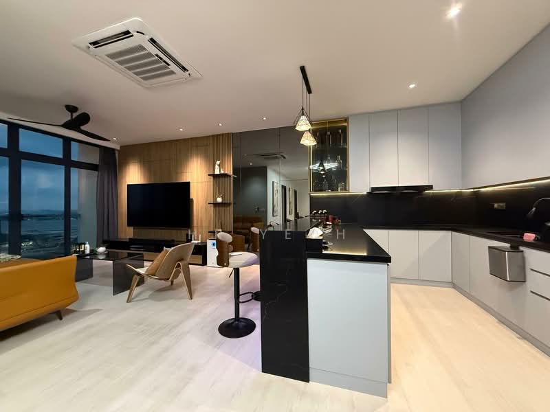 Service Residence for Sale at Green Haven - HR Yeoh - Living Room - PropertyGuru.com.my