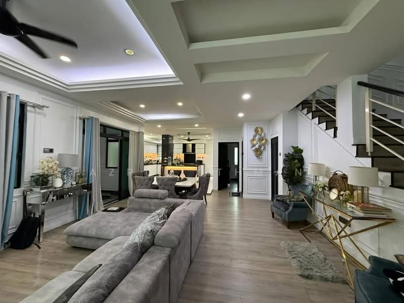 Rumah Teres 2 Tingkat untuk Dijual di Taman Muzaffar Heights (Bukit Katil) - Azrul Othman - Living Room - PropertyGuru.com.my