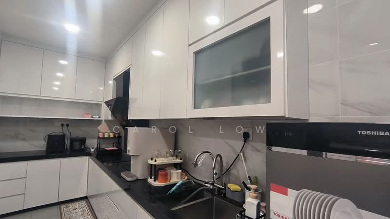Rumah Kluster untuk Dijual di Austin Heights (Tebrau) - Carol Low - Kitchen - PropertyGuru.com.my