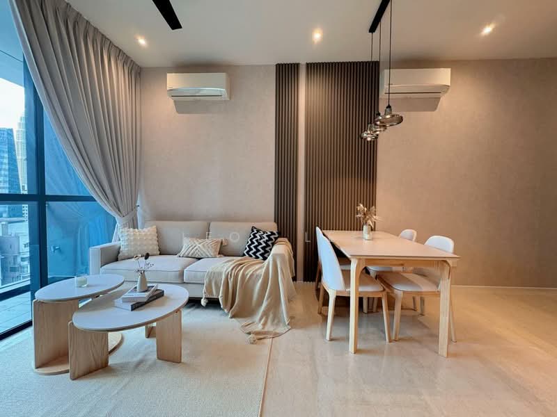 Servis Apartment untuk Dijual di 10 Stonor - Leon Lee - Living Room - PropertyGuru.com.my