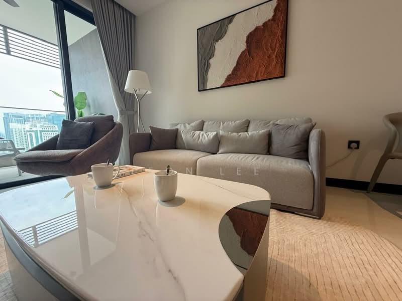 Servis Apartment untuk Dijual di Skylon Residences - Leon Lee - Living Room - PropertyGuru.com.my