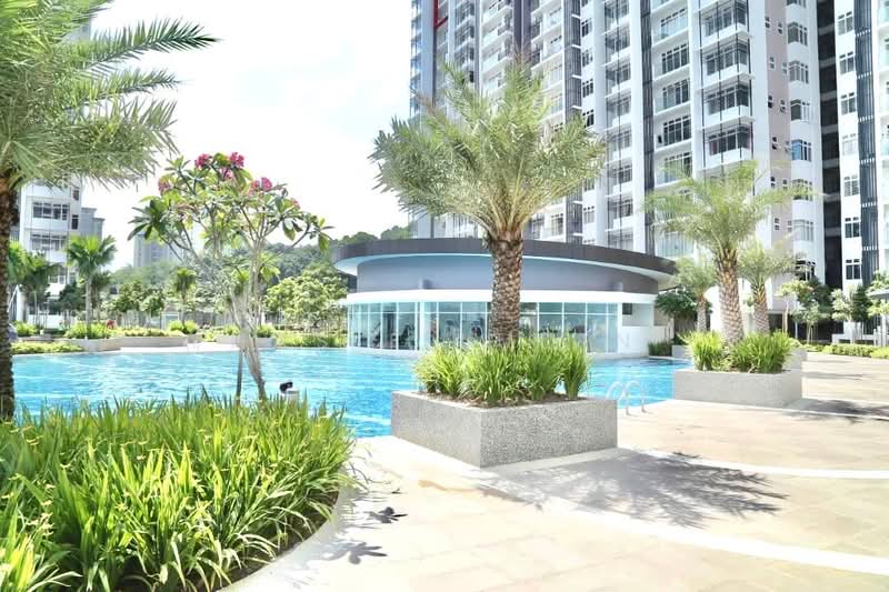Kondominium untuk Disewa di Dwiputra Residences - Hasif Ludin - Pool - PropertyGuru.com.my