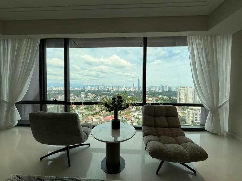 Service Residence for Rent at Crown Residences @ Pavilion Damansara Heights - Bell Wong - Living Room - PropertyGuru.com.my