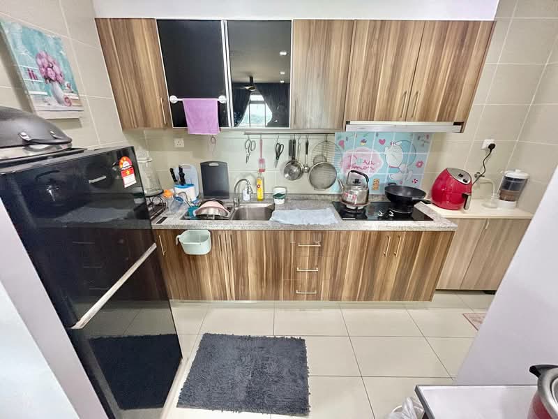 Servis Apartment untuk Disewa di D'Secret Garden (Pangsapuri Kempas Indah) - Lui Lui - Kitchen - PropertyGuru.com.my