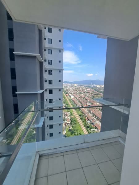 Servis Apartment untuk Disewa di United Point (Residensi Berpadu) - Nick Yow - Balcony - PropertyGuru.com.my