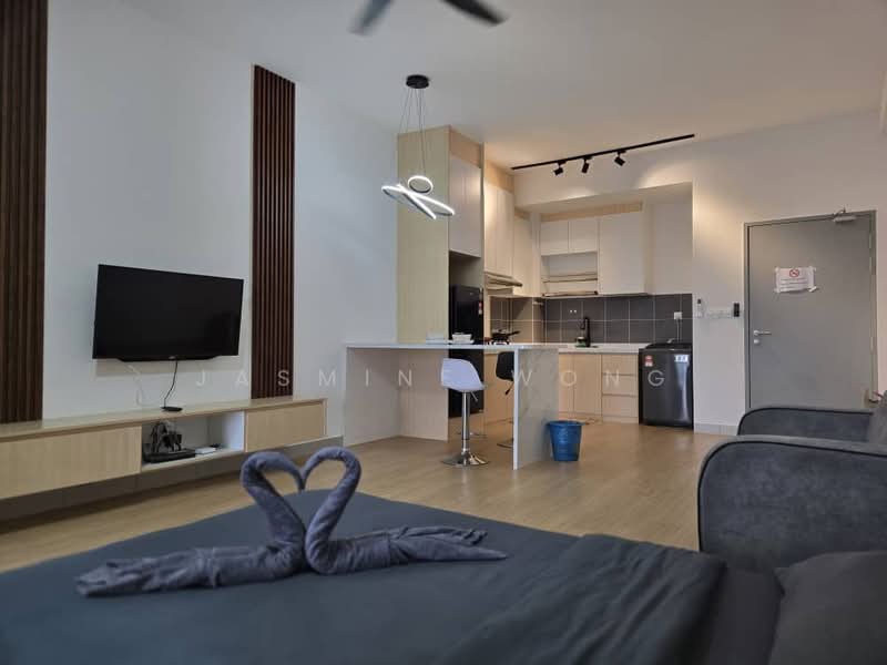 Servis Apartment untuk Disewa di The Netizen - Jasmine Wong - Living Room - PropertyGuru.com.my