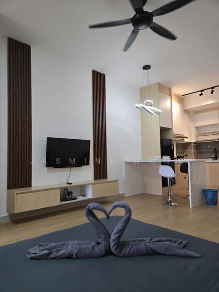 Servis Apartment untuk Disewa di The Netizen - Jasmine Wong - Living Room - PropertyGuru.com.my