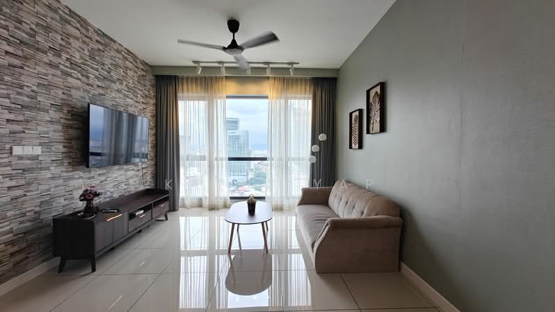 Service Residence for Sale at Aria - Kathy Yap - Living Room - PropertyGuru.com.my