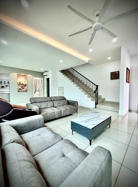 Rumah Teres 2 Tingkat untuk Dijual di Bandar Cassia (Batu Kawan) - Ooi Chee Khoon - Living Lounge - PropertyGuru.com.my