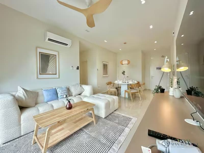 Condominium for Sale at SKS Pavillion Residences - Tom Chiew - Living Room - PropertyGuru.com.my