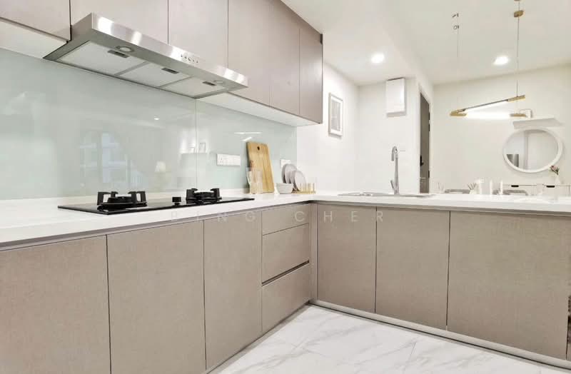Kondominium untuk Disewa di South Brooks - Bing Cher - Kitchen - PropertyGuru.com.my
