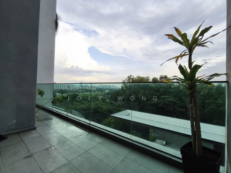 Service Residence for Sale at O'hako Residence - Joey Wong - Balcony - PropertyGuru.com.my